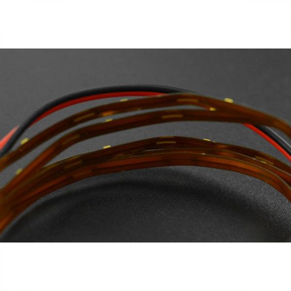 디바이스마트,LED/LCD > LED 인테리어조명 > 플렉서블 LED,DFROBOT,5V Flexible LED Strip (60 LEDs) - Warm White [FIT0836],초슬림 플렉서블  웜 화이트 LED / 폭 : 2.5mm / 두께 1mm / 미터당 LED 60개 / 정격전압 : 5V / 정격전력 : 최대 4W