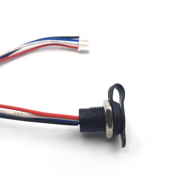 디바이스마트,커넥터/PCB > 산업/의료/방수 커넥터 > 방수용 커넥터,BIND,C타입 USB 3.1 IPX5 방수 버클 잠금 커넥터 검은색 [SZH-CON032],방수 버클 잠금 커넥터 세트 / 케이블 길이(커넥트 제외) : 약14mm / JST PH 4핀 / AWG24 / 전압 : 5V ~ 9V / 전류 : 3A / 검은색