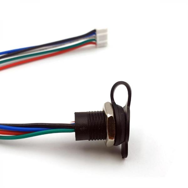 디바이스마트,커넥터/PCB > 산업/의료/방수 커넥터 > 방수용 커넥터,BIND,C타입 USB 3.1 IPX5 방수 버클 잠금 커넥터 검은색 [SZH-CON034],방수 버클 잠금 커넥터 세트 / 케이블 길이(커넥트 제외) : 약14mm / JST PH 5핀 / AWG24 / 전압 : 5V ~ 9V / 전류 : 3A / 검은색