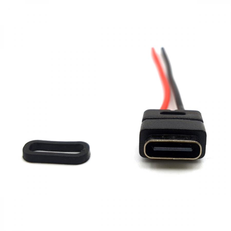 C타입 USB 3.1 방수 DIY 2핀 커넥터 [SZH-CON028]