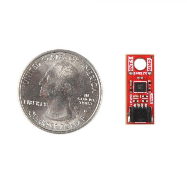 디바이스마트,MCU보드/전자키트 > 센서모듈 > 가속도/자이로/지자기센서 > 통합 6축,SparkFun,Micro 6DoF IMU Breakout - BMI270 (Qwiic) [SEN-22398],BMI270 Micro 6DoF IMU / 가속도계 및 자이로, 지능형 모션 트리거 탑제 / 초소형 / 1.8V ~ 3.3V / 0.75 X 0.3인치