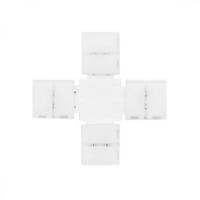 2pin 8MM LED 스트립 커넥터 X자형 [HWD-LSC003]