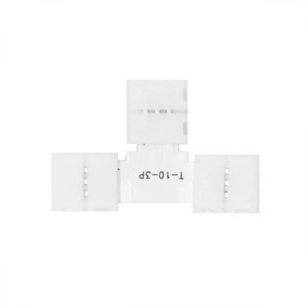 디바이스마트,LED/LCD > LED 악세사리 > 전기배선용품,SMG,3pin 10MM LED 스트립 커넥터 T자형 [HWD-LSC010],LED바를 연결하는 커넥터 입니다. / 3핀 / 10mm / T자형 / 5050 LED