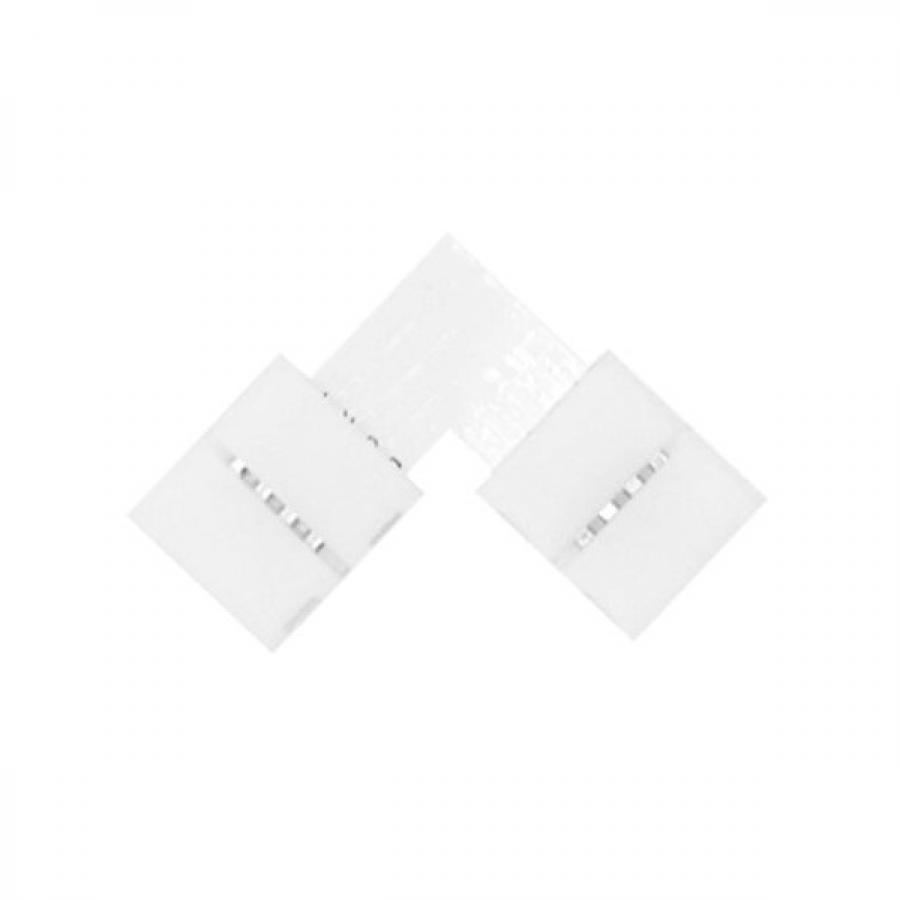 4pin 8MM LED 스트립 커넥터 L자형 [HWD-LSC013]