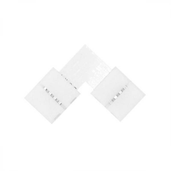 디바이스마트,LED/LCD > LED 악세사리 > 전기배선용품,SMG,4pin 8MM LED 스트립 커넥터 L자형 [HWD-LSC013],LED바를 연결하는 커넥터 입니다. / 4핀 / 8mm / L자형 / 2835 3528 RGB LED