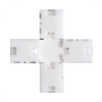 2pin 8MM LED 스트립 커넥터 라인 X자형 [HWD-LSC022]