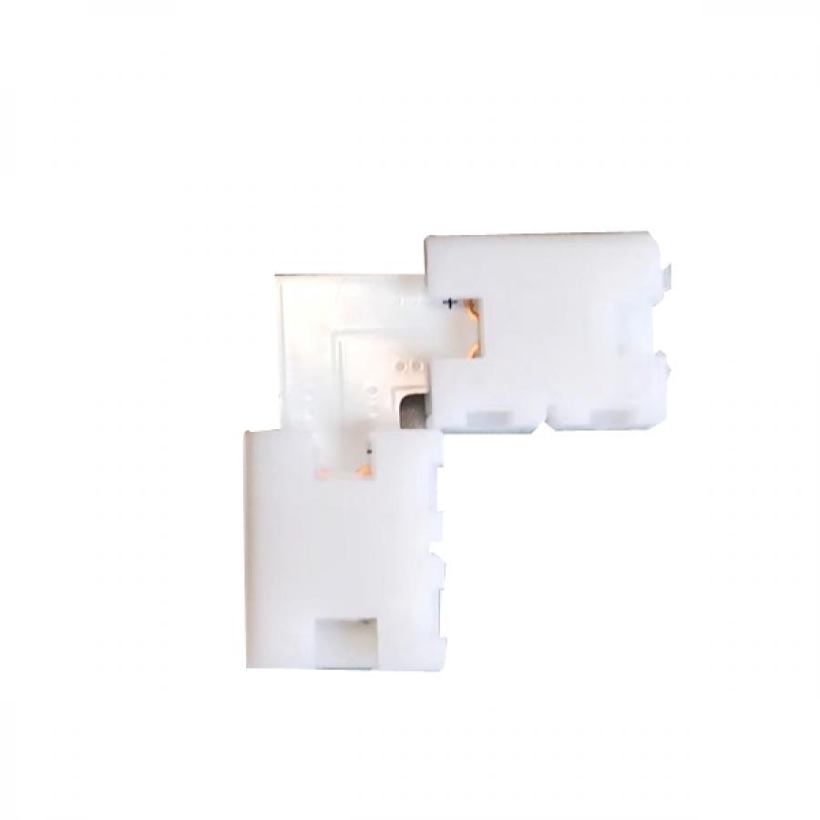 2pin 10MM LED 스트립 커넥터 라인 L자형 [HWD-LSC024]