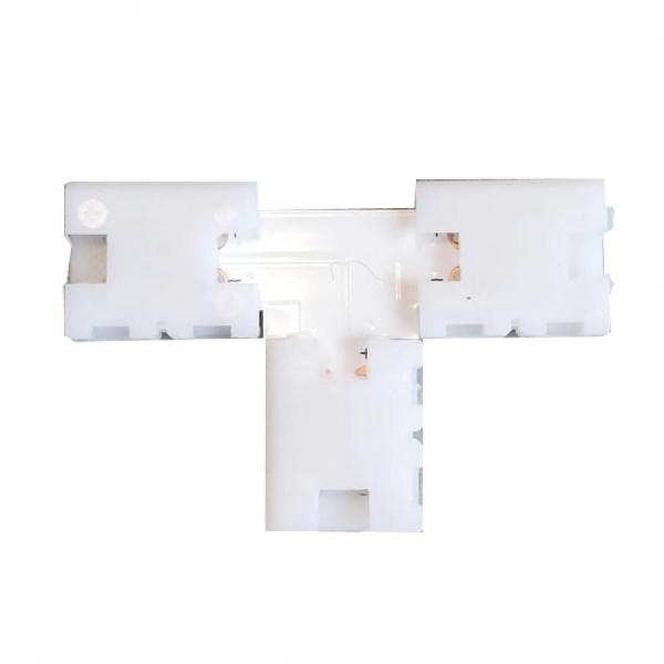 디바이스마트,LED/LCD > LED 악세사리 > 전기배선용품,SMG,2pin 10MM LED 스트립 커넥터 라인 T자형 [HWD-LSC025],LED바를 연결하는 커넥터 입니다. / 2핀 / 10mm / T자형 / 노치디자인