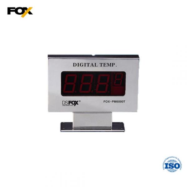 디바이스마트,기계/제어/로봇/모터 > 자동화(FA) > 제어 > 온도조절계,CONOTEC,스탠드형 온도 지시계 FOX-PM6000T,입력 센서: NTC(10KΩ) / 규격: 269(W) x 165(H) x 33(D) / 정격 전압: 12V AC, DC ±10% / 측정 범위: -55.0~99.9℃ / 스탠드형