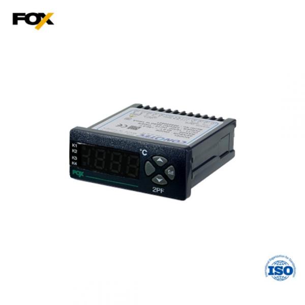 디바이스마트,기계/제어/로봇/모터 > 자동화(FA) > 제어 > 온도조절계,CONOTEC,디지털 온도 조절기 FOX-2PF,입력 센서: PT100Ω / 규격: 77(W) x 35(H) x 78(D) / 출력: 4 relay 1C 3A 250V AC, 2A / 정격 전압: 100~240V AC 50/60Hz / 온도 범위: -199~400℃