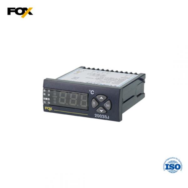 디바이스마트,기계/제어/로봇/모터 > 자동화(FA) > 제어 > 온도조절계,CONOTEC,디지털 온도 조절기 FOX-2003SJ-1,입력 센서: NTC(10KΩ) / 규격: 77(W) x 35(H) x 78(D) / 출력: 3 relay 3A 250V AC 2A / 정격 전압: 230V AC 50/60Hz / 온도 범위: -55.0~99.9℃