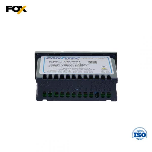 디바이스마트,기계/제어/로봇/모터 > 자동화(FA) > 제어 > 온도조절계,CONOTEC,디지털 온도 조절기 FOX-2001T,입력 센서: NTC(10KΩ) / 규격: 77(W) x 35(H) x 78(D) / 출력: 3 relay 1C 2A 250V AC 2A / 정격 전압: 230V AC 50/60Hz / 온도 범위: -55.0~99.9℃