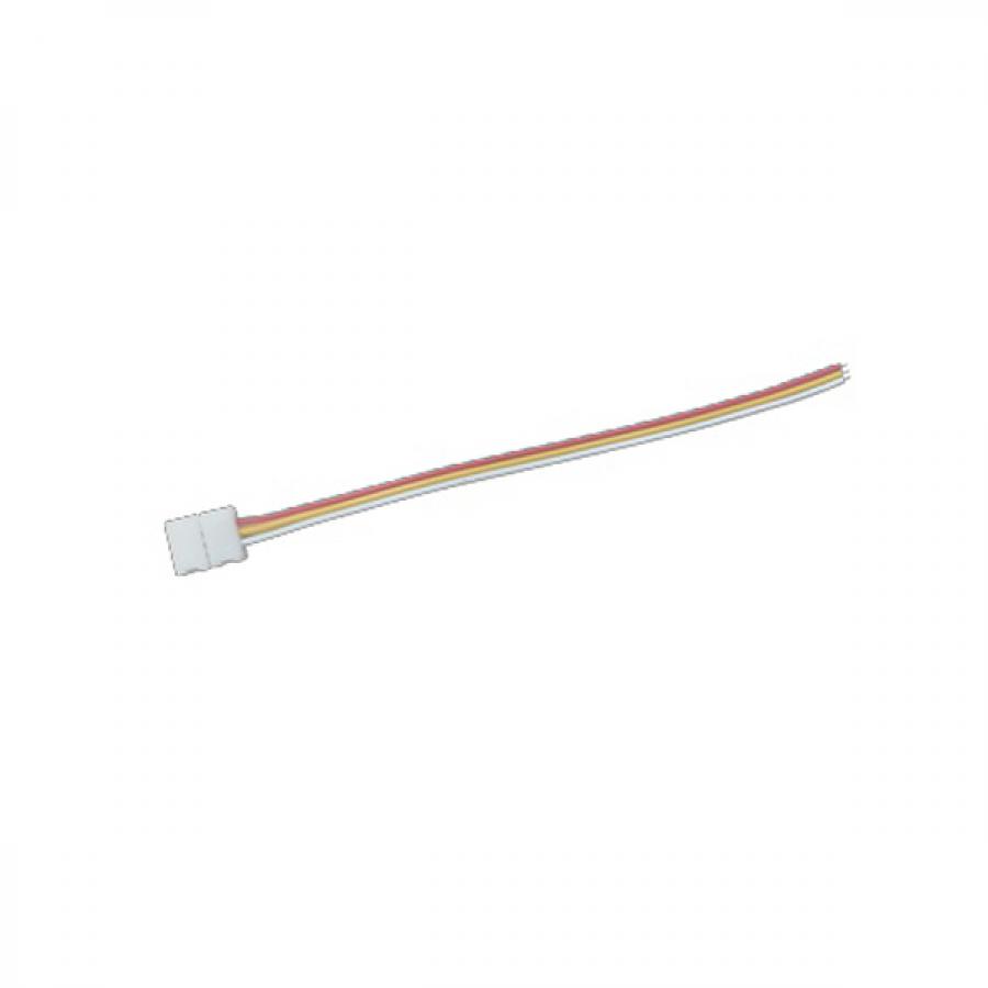 3pin 10MM LED 스트립 커넥터 케이블 싱글 헤드 [HWD-LSC034]