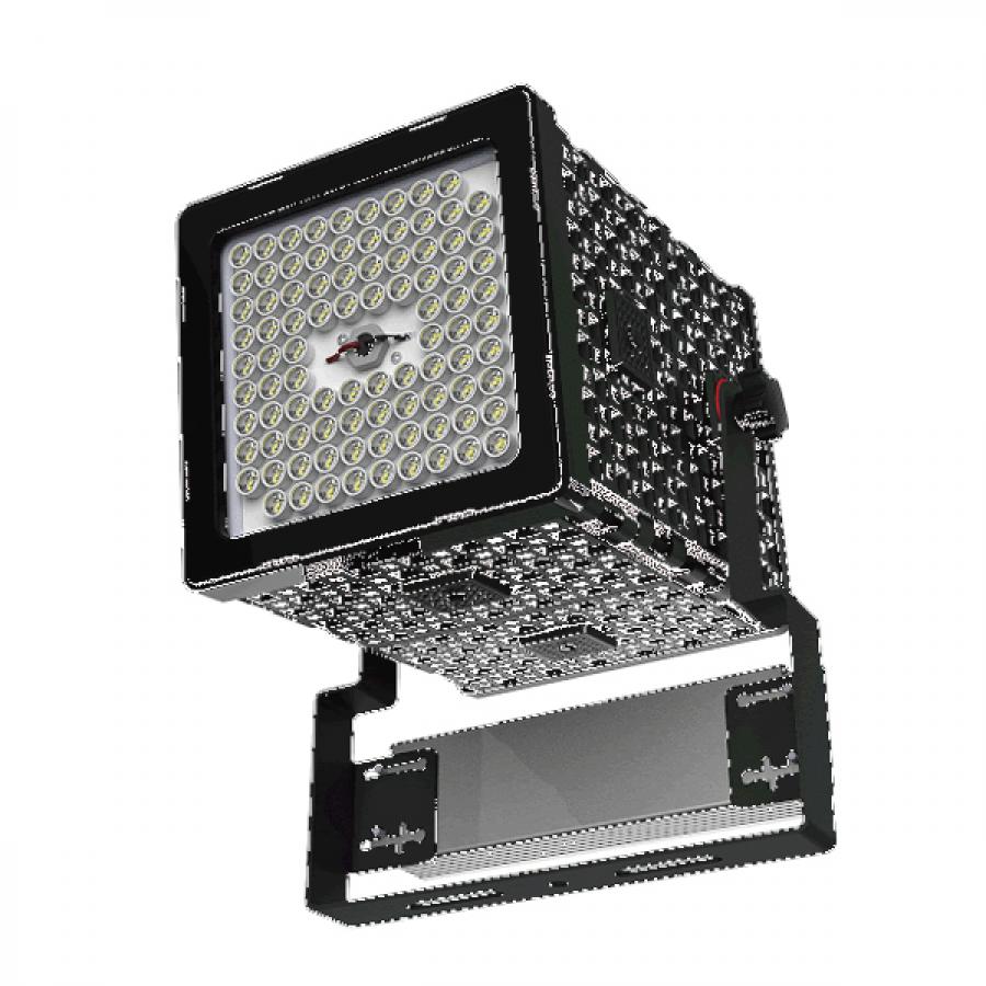 스포츠조명 200W 테니스장, 체육관 조명 VL 200 [검정 / 60˚] + 바이저