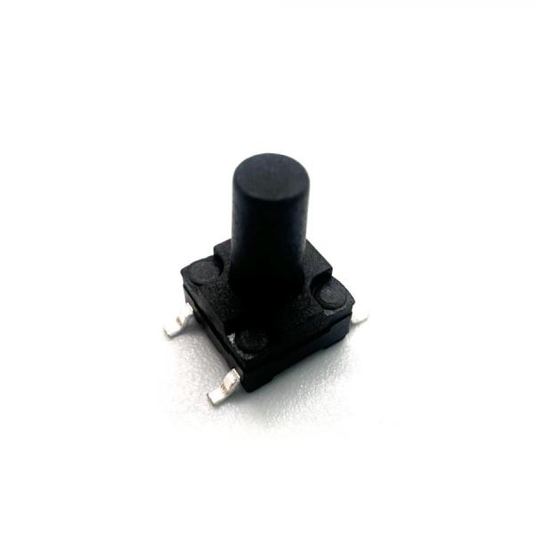 디바이스마트,스위치/부저/전기부품 > 스위치 > Tact 스위치(SMD타입),BIND,마이크로 방수 방진 택트 스위치(H10) [AK-TS-I015-28],방수 방진 Tact 스위치/ SMD 타입 / DC 12V / 길이 : 6mm*6mm*10mm