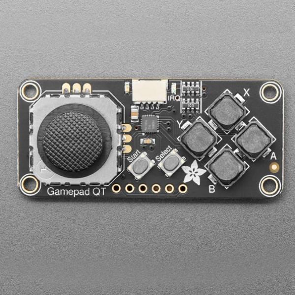 디바이스마트,MCU보드/전자키트 > 버튼/스위치/제어/RTC > 버튼/스위치/조이스틱,Adafruit,Adafruit Mini I2C Gamepad with seesaw - STEMMA QT / Qwiic [ada-5743],Mini I2C 게임패드 / STEMMA QT /크기 : 50.8mm x 22.8mm x 14.5mm