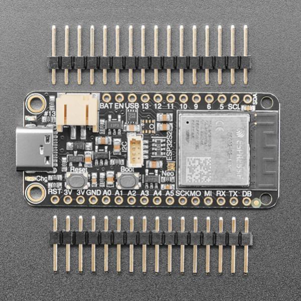 디바이스마트,오픈소스/코딩교육 > 파이썬/IoT 개발 보드 > ESP32,Adafruit,Adafruit ESP32-S2 Feather - 4 MB Flash + 2 MB PSRAM - STEMMA QT / Qwiic [ada-5000],ESP32-S2 Fether 모듈 / 4MB 플래시 + 2MB PSRAM / STEMAA QT / 저전력 2.4GHz Wi-Fi SoC / 배터리 충전