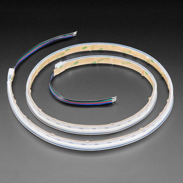 디바이스마트,LED/LCD > LED 인테리어조명 > 플렉서블 LED,Adafruit,Side-Light Flexible Analog RGB LED Strip - 630 LEDs per meter - 1 Meter [ada-5687],RGB LED 스트립 / 1m 당 630개의 LED / 9V ~ 12V