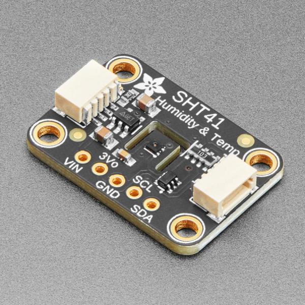 디바이스마트,MCU보드/전자키트 > 센서모듈 > 온도/습도 > 온습도겸용,Adafruit,Adafruit Sensirion SHT41 Temperature & Humidity Sensor - STEMMA QT / Qwiic [ada-5776],SHT41 I2C온습도 센서 / 습도 : 최대 ±1.8%RH / 온도 : 최대 ±0.2°C / 3.3 ~ 5V