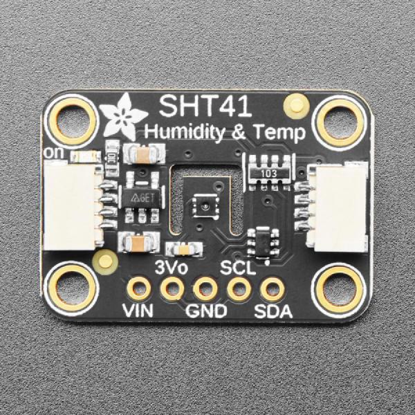 디바이스마트,MCU보드/전자키트 > 센서모듈 > 온도/습도 > 온습도겸용,Adafruit,Adafruit Sensirion SHT41 Temperature & Humidity Sensor - STEMMA QT / Qwiic [ada-5776],SHT41 I2C온습도 센서 / 습도 : 최대 ±1.8%RH / 온도 : 최대 ±0.2°C / 3.3 ~ 5V