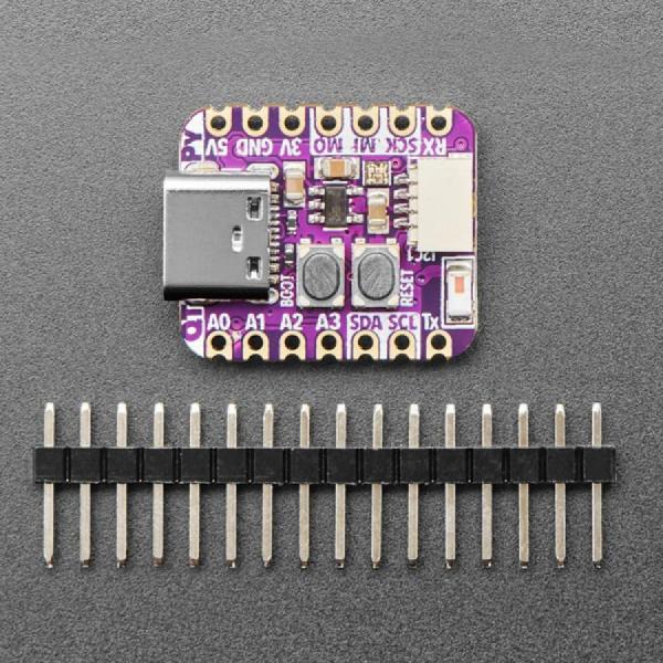 디바이스마트,MCU보드/전자키트 > 통신/네트워크 > 와이파이,Adafruit,Adafruit QT Py S3 with 2MB PSRAM WiFi Dev Board with STEMMA QT [ada-5700],QT Py S3, 2MB PSRAM WiFi 개발 보드 / USB-C 커넥터 / 4MB 플래시, 512KB SRAM, 2MB PSRAM 제공 / Arduino IDE