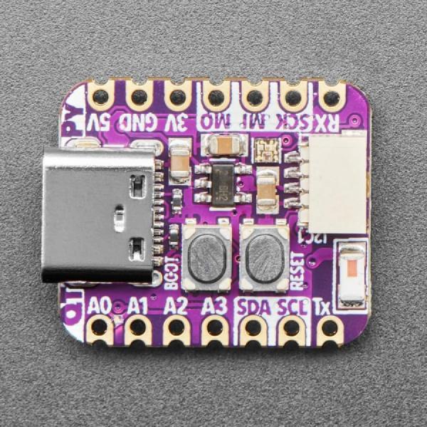 디바이스마트,MCU보드/전자키트 > 통신/네트워크 > 와이파이,Adafruit,Adafruit QT Py S3 with 2MB PSRAM WiFi Dev Board with STEMMA QT [ada-5700],QT Py S3, 2MB PSRAM WiFi 개발 보드 / USB-C 커넥터 / 4MB 플래시, 512KB SRAM, 2MB PSRAM 제공 / Arduino IDE