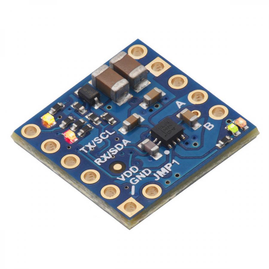 Motoron M1T550 Single I²C Motor Controller (Header Pins Soldered) #5075