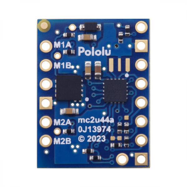 디바이스마트,MCU보드/전자키트 > 버튼/스위치/제어/RTC > 모터/모터컨트롤,Pololu,Motoron M2T550 Dual I²C Motor Controller (Header Pins Soldered) #5078,M2T550은 1.8V ~ 22V에서 작동하며 최대 1.6A의 연속 출력 전류를 제공 / I2C를 사용하여 2개의 DC모터를 제어 / 납땜된 헤더 포함