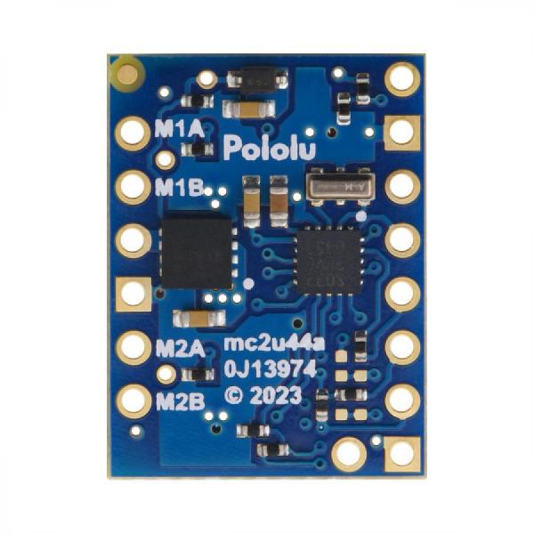 디바이스마트,MCU보드/전자키트 > 버튼/스위치/제어/RTC > 모터/모터컨트롤,Pololu,Motoron M2U550 Dual Serial Motor Controller (Header Pins Soldered) #5080,M2U550은 1.8V ~ 22V에서 작동하며 최대 1.6A의 연속 출력 전류를 제공 / UART를 사용하여 2개의 DC 모터를 제어 / 납떈된 헤더 포함