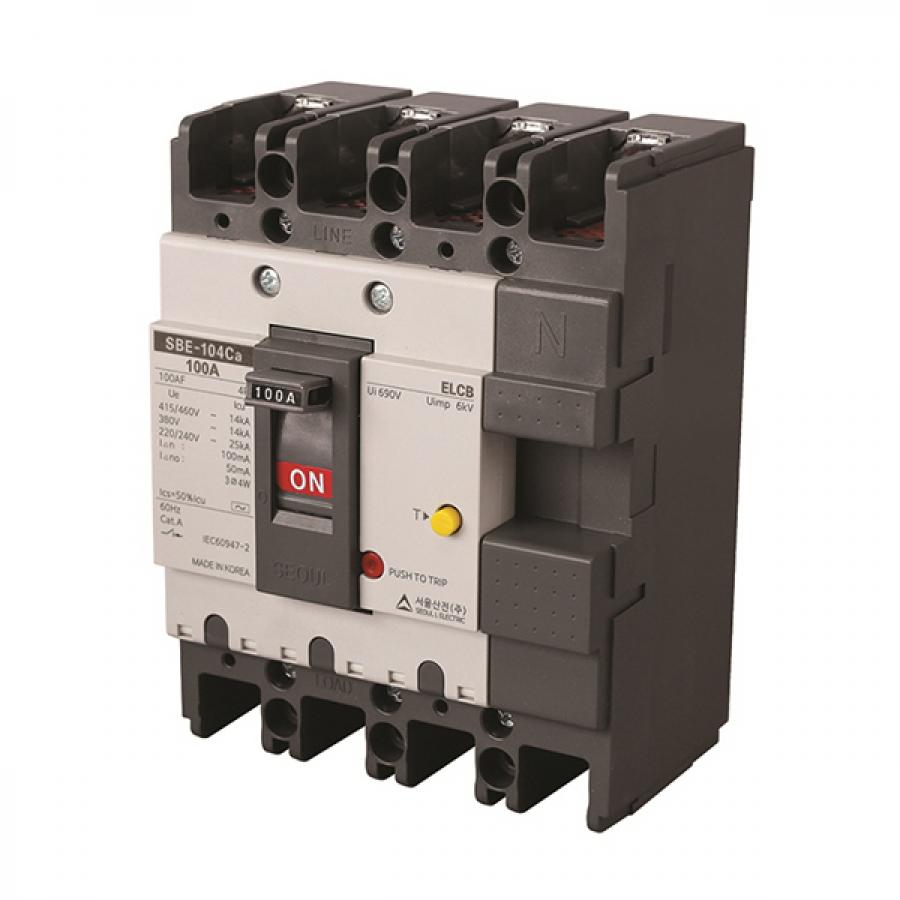 산업용 누전차단기 SBE-104Ca 40A