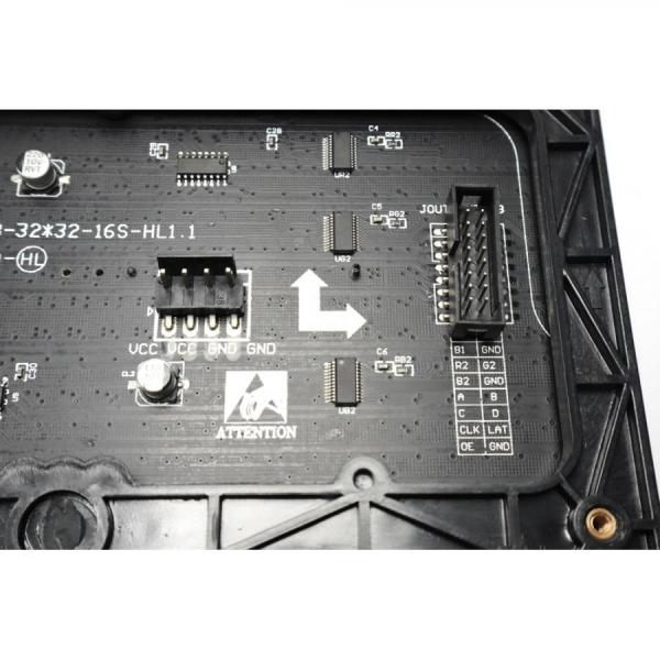 디바이스마트,LED/LCD > FND/도트매트릭스 > 도트매트릭스 > 기타 도트매트릭스,SMG,풀컬러 LED 매트릭스 P6 192X192mm [HPRO-0064],피치: 6mm / 사이즈: 192X192mm / 배열: 32x32 / 인터페이스: HUB75B / 정격 5VDC