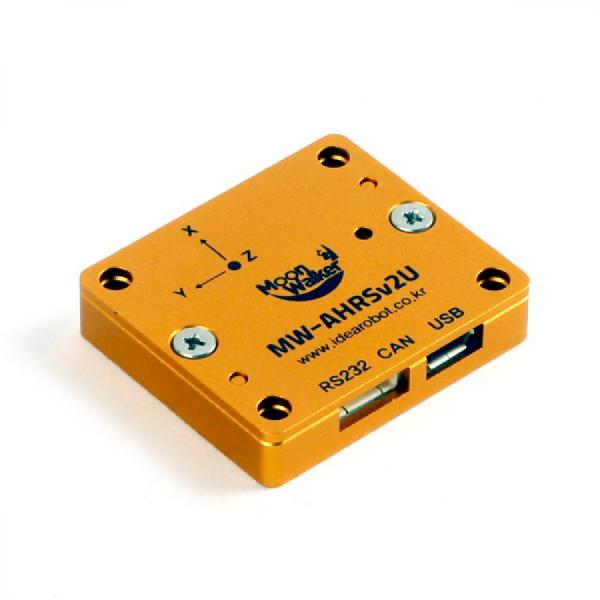 디바이스마트,MCU보드/전자키트 > 센서모듈 > IMU/AHRS(9축 이상),아이디어로봇,MW-AHRSv2U( 3축 가속도, 3축 자이로, 3축 지자기가 내장된 AHRS 모듈) / ROS지원,MW-AHRS X1 버전으로 업그레이드 되었습니다. MW-AHRS X1을 구매하시면 됩니다.