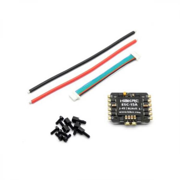 디바이스마트,기계/제어/로봇/모터 > 교육/취미로봇 > 드론/항공기 > 드론 변속기/ESC,SMG,HAKRC mini 시리즈 4in1 ESC 15A [TYE-DR116],HAKRC Blheli_S 4in1 ESC / 연속 전류 : 15A / 순간전류 20A(5s) / 27*31mm / 4.8g