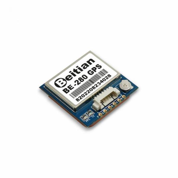 디바이스마트,MCU보드/전자키트 > 통신/네트워크 > GNSS/GPS > 정밀/고성능 GPS 모듈,Beitian,고정밀 미니 GPS 모듈 [BE-280],M10050칩 / RC / GPS, BDS, GALILEO /  Horizontal position: 2.0m CEP / Baud rate : 4800bps ~ 921600bps, default 38400bps / 전압 : DC 3.6V ~ 5.5V / 드론 / 플래시 지원