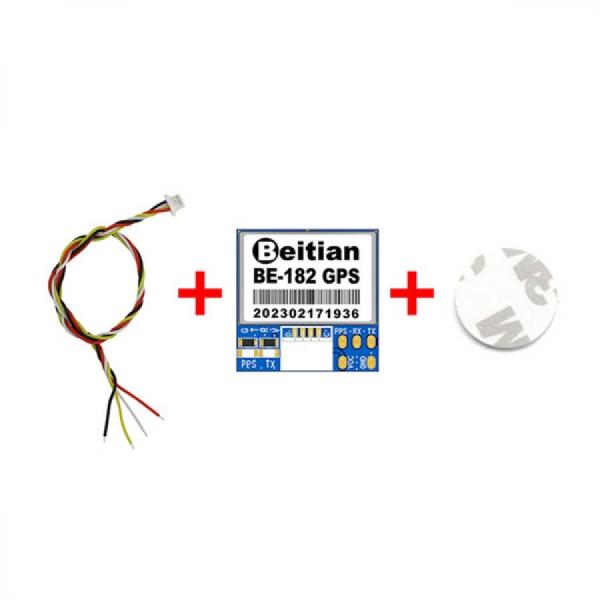 디바이스마트,MCU보드/전자키트 > 통신/네트워크 > GNSS/GPS > 정밀/고성능 GPS 모듈,Beitian,고정밀 미니 GPS 모듈 [BE-182],M10050 / GPS+BDS+GALILEO / Horizontal position : 2.0 CEP / Rate : 4800bps ~ 921600bps,평균 115200bps / 전압 : DC 3.6V ~ 5.5V / 드론 / 플래시 지원