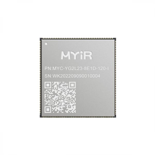 디바이스마트,MCU보드/전자키트 > 프로세서/개발보드 > ARM > 기타,MYiR,MYC-YG2LX CPU Module [MYC-YG2L23-8E1D-120-I],RENESAS RZ/G2L 프로세서(R9A07G044L23GBG) 를 기반으로 하는 소형 시스템 온 모듈(SoM)로, 1.2GHz 듀얼 ARM Cortex-A55 및 200MHz Cortex-M33 코어와 ARM Mali가 특징 / 치수 : 45mm x 43mm / 1G/2G DDR4 ( 4GB 옵션 지원 )