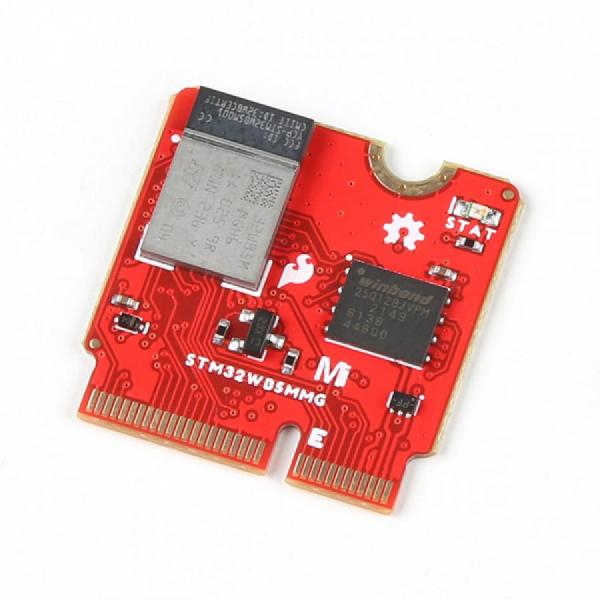 디바이스마트,오픈소스/코딩교육 > 아두이노 > 아두이노 호환보드,SparkFun,SparkFun MicroMod STM32WB5MMG Processor [DEV-21438],MicroMod STM32WB5MM / ARM Cortex-M4 / 2.4GHz RF 트랜시버 / 56KB SRAM / 전압 : 1.71 ~ 3.6V