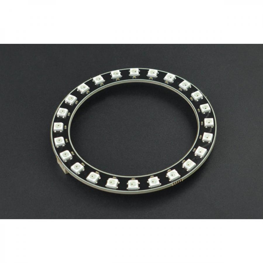 WS2812-24 RGB LED Ring Lamp [DFR0888-24]