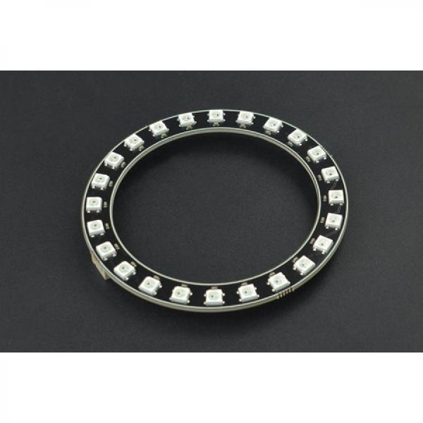 디바이스마트,MCU보드/전자키트 > 디스플레이 > LED,DFROBOT,WS2812-16 RGB LED Ring Lamp [DFR0888-16],풀 컬러 WS2812 RGB / 1-Wire 버스 제어 / 여러 LED 링의 계단식 연결 지원 / 여러 프로그래밍 플랫폼 지원: Mind+ , MakeCode, Arduino IDE / 작동 전압: 3.3~5V / 최대 작동 전류: 