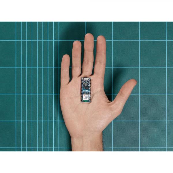 디바이스마트,오픈소스/코딩교육 > 아두이노 > 아두이노 정품 보드/쉴드/키트,아두이노,Arduino Nano ESP32 with headers,ABX00083 / ESP32-S3 와이파이 블루투스 콤보 칩셋 기반의 IoT, 마이크로 파이썬 특화 아두이노 나노 / u-blox NORA-W106(ESP32-S3) 칩셋 / USB-C 커넥터 / 입력 전압 : 6 - 21V / I/O 전압 : 3.3V / 아두이노 IoT 클라우드 및 HID 지원