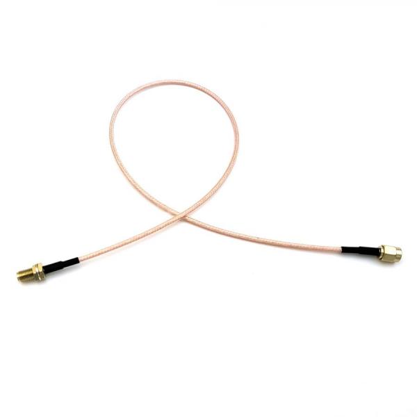 디바이스마트,케이블/전선 > PC/네트워크/통신 케이블 > 동축 RF 케이블,라디오리써치,연장케이블 0.46미터(RG316-0.46M),케이블 종류 : RG316 / 길이 : 46cm / 감쇠 : ≤0.5dB / 콘넥터 : 안테나방향 - SMA(양), 모듈방향 - SMA(수)