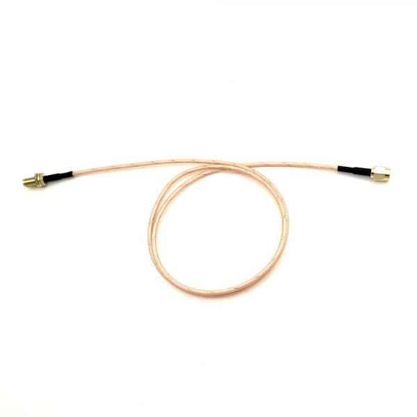 디바이스마트,케이블/전선 > PC/네트워크/통신 케이블 > 동축 RF 케이블,라디오리써치,연장케이블 0.7미터(RG316-0.7M),케이블 종류 : RG316 / 길이 : 70cm / 감쇠 : ≤0.7dB / 콘넥터 : 안테나방향 - SMA(양), 모듈방향 - SMA(수)