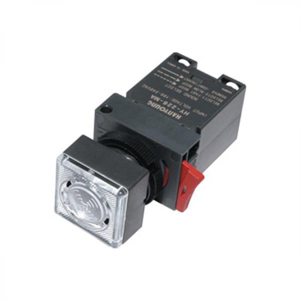 디바이스마트,스위치/부저/전기부품 > 부저/스피커/사이렌 > 부저 > 산업용 부저,한영넉스,3음색 전자 부저 HY-226MD,각형 / 설치 홀: Ø22, 25 / 연속, 단속음 / 80dB / 정격 전압: 12~24V DC / 규격: 길이 83mm, 폭 30mm, 두께 40mm