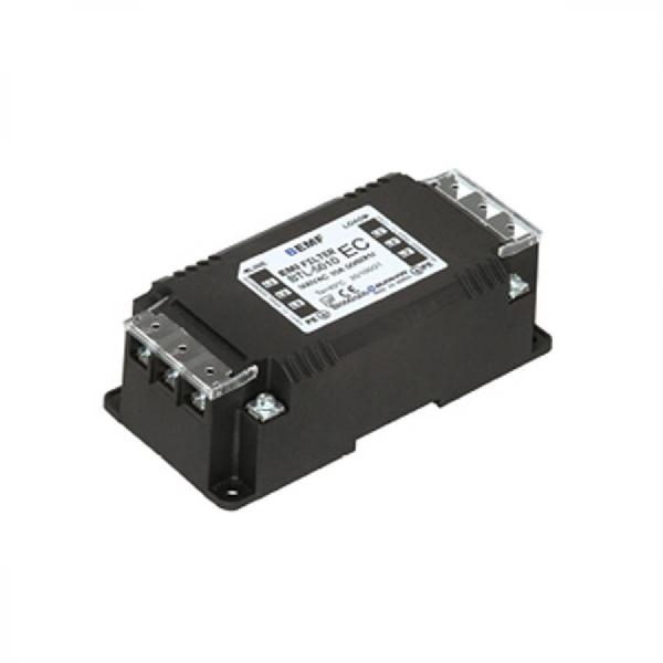 디바이스마트,RLC/수동소자 > 필터/페라이트코어/펠티어 > 노이즈필터 (운영) > 삼상,(주)범한,삼상 경제형 노이즈 필터 BTL-5016-EC,삼상 / 정격 전압: 500V AC / 정격 전류: 16A / 누설 전류: 4.5mA / 장착: DIN 레일, 나사 고정