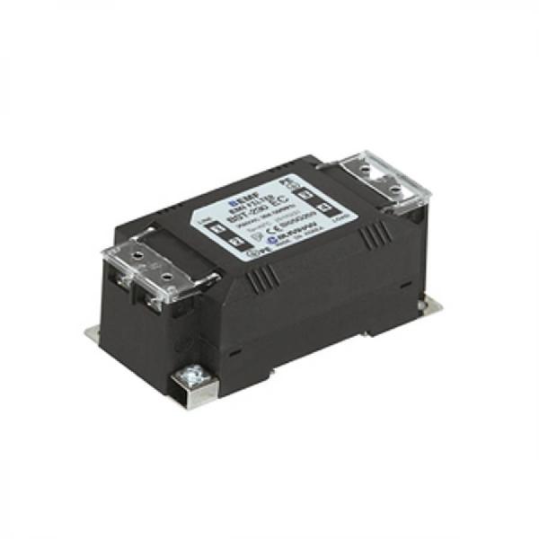 디바이스마트,RLC/수동소자 > 필터/페라이트코어/펠티어 > 노이즈필터 (운영) > 단상,(주)범한,단상 경제형 노이즈 필터 BST-210-EC,단상 / 정격 전압: 250V AC / 정격 전류: 10A / 누설 전류: 1.5mA / 장착: DIN 레일, 나사 고정