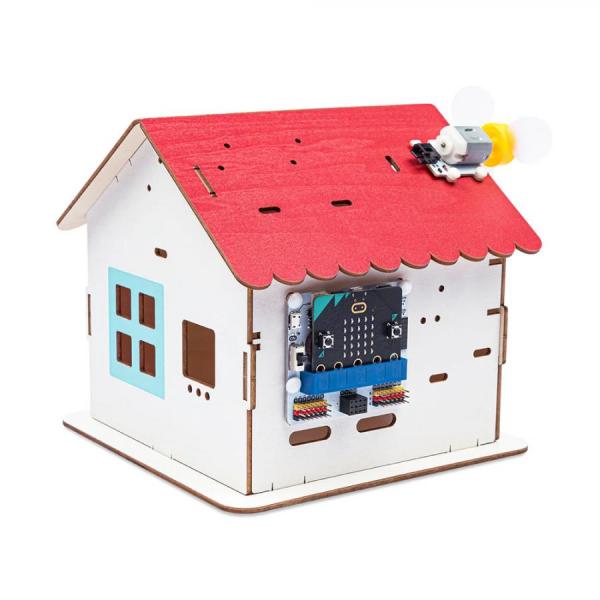 디바이스마트,오픈소스/코딩교육 > Micro:Bit > 마이크로비트 교육용키트,ELECFREAKS,ELECFREAKS Classroom Smart Air Purifier Kit [EF08298],비트 확장 보드, 모터 팬 및 먼지 센서와 같은 IOT와 같은 구성 요소가 포함 / Octopus 시리즈의 먼지 센서와 모터 팬을 사용하여 실내 공기질을 감지하고 개선하는 과정을 시뮬레이션