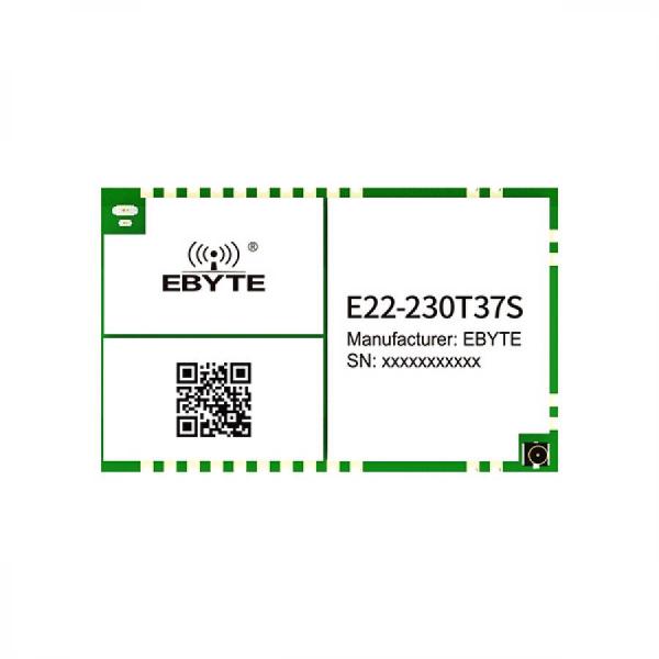 디바이스마트,MCU보드/전자키트 > 통신/네트워크 > RF/LoRa,EBYTE,산업용 SX1262 로라 230MHz 10km 장거리 5W 고전력 무선 모듈 [E22-230T37S],SX1262 / 주파수 : 220.125 ~ 236.125MHz / Tx power : 37dBm / 거리 : 25km