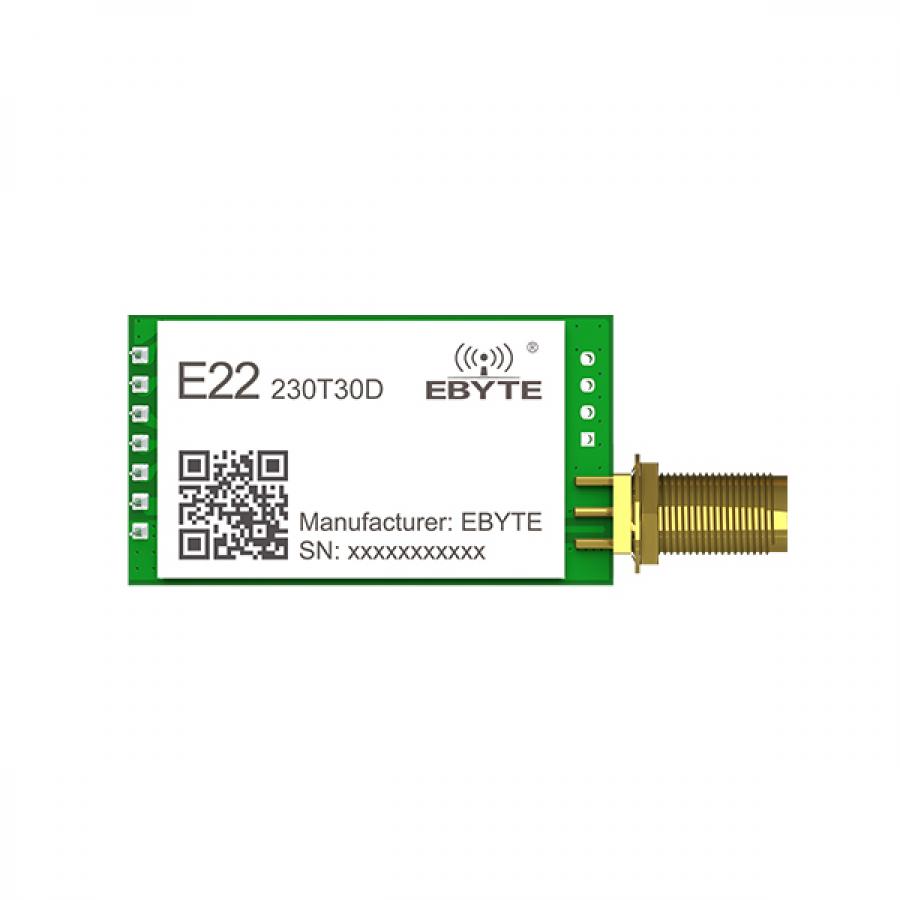 산업용 SX1262 로라 230MHz 10km 장거리 무선 모듈 [E22-230T30D]