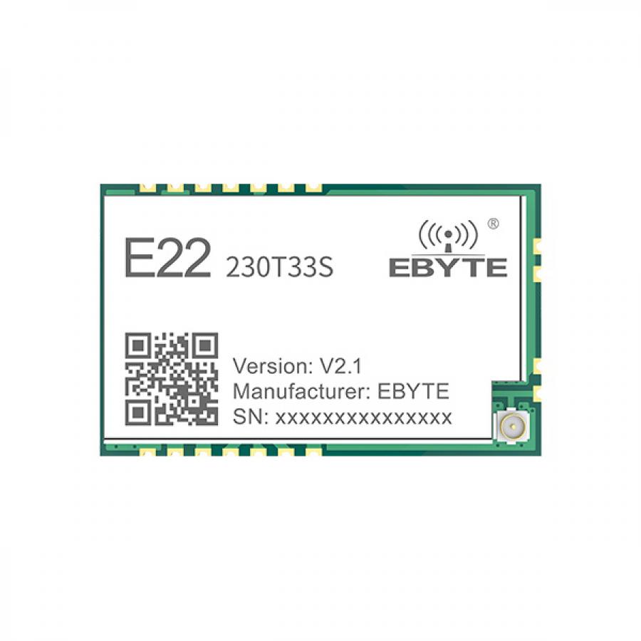 산업용 SX1262 로라 230MHz 12km 장거리 고전력 무선 모듈 [E22-230T33S]