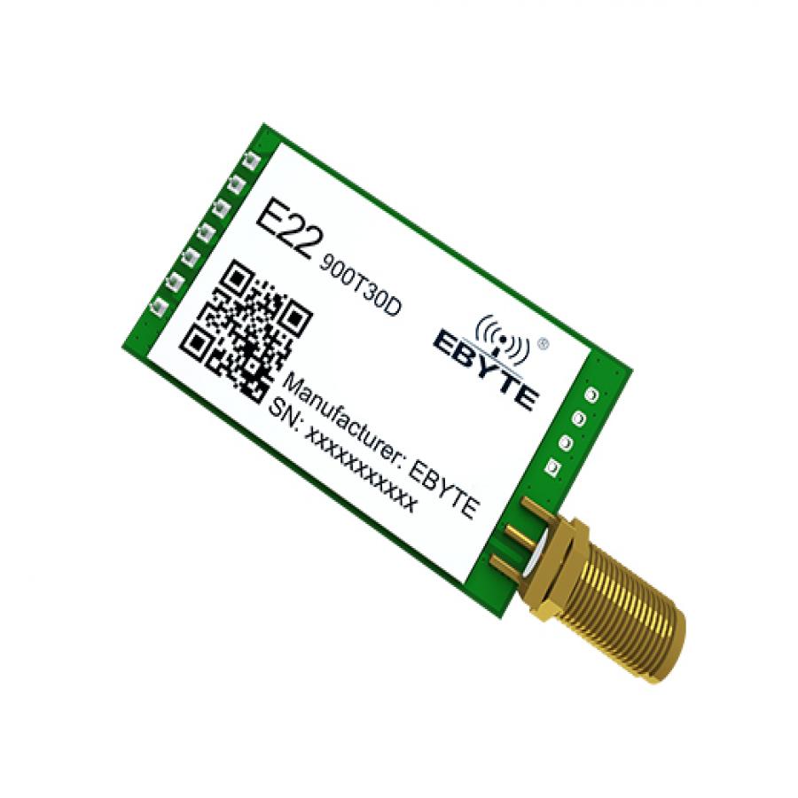 산업용 SX1262 로라 915MHz 5km 장거리 무선 모듈 [E22-900T22D]